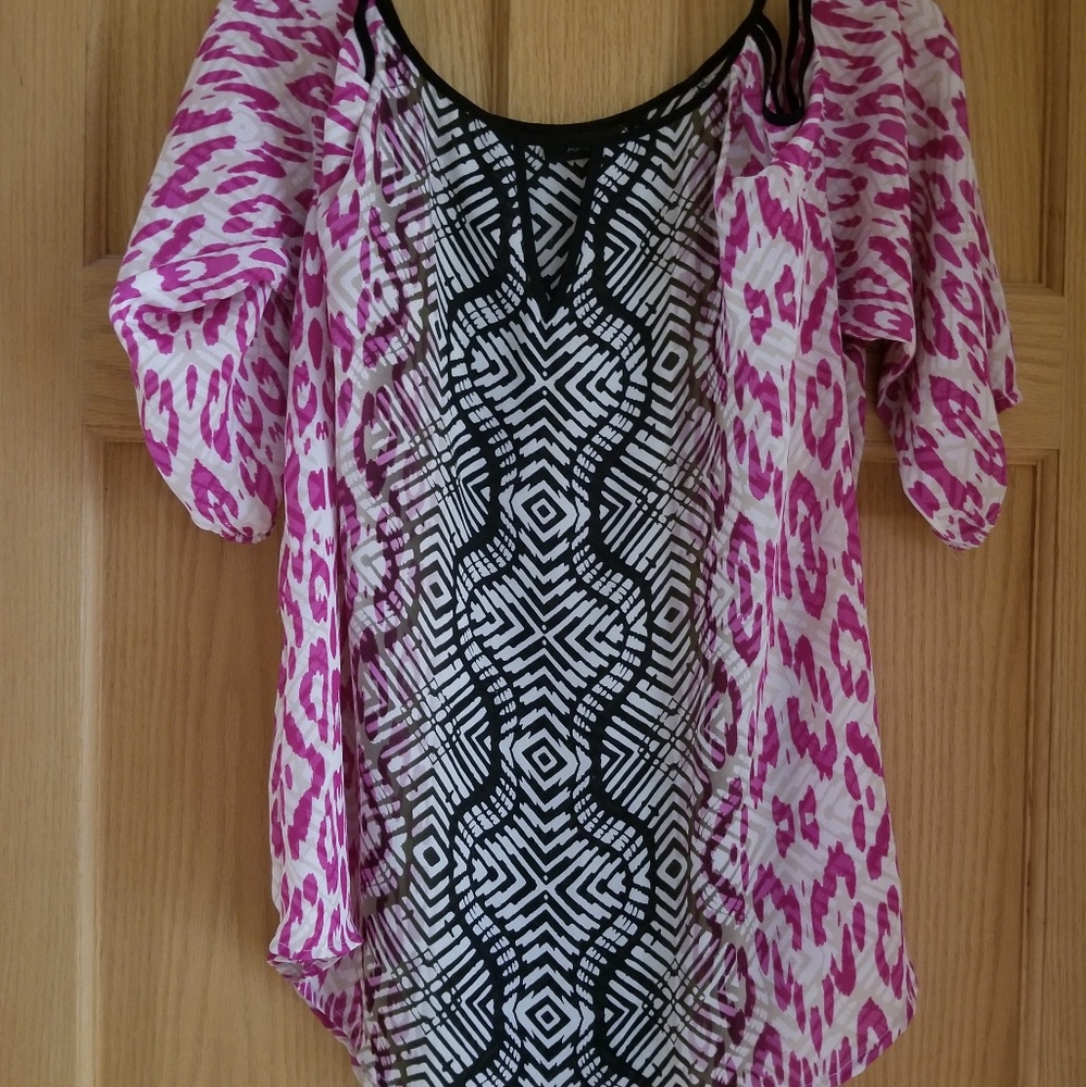 Cold shoulder blouse